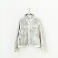 Noir Fabrik [ヌワールファブリック] デニムトラッカージャケット [NF-243-064] DIRTYWHITE