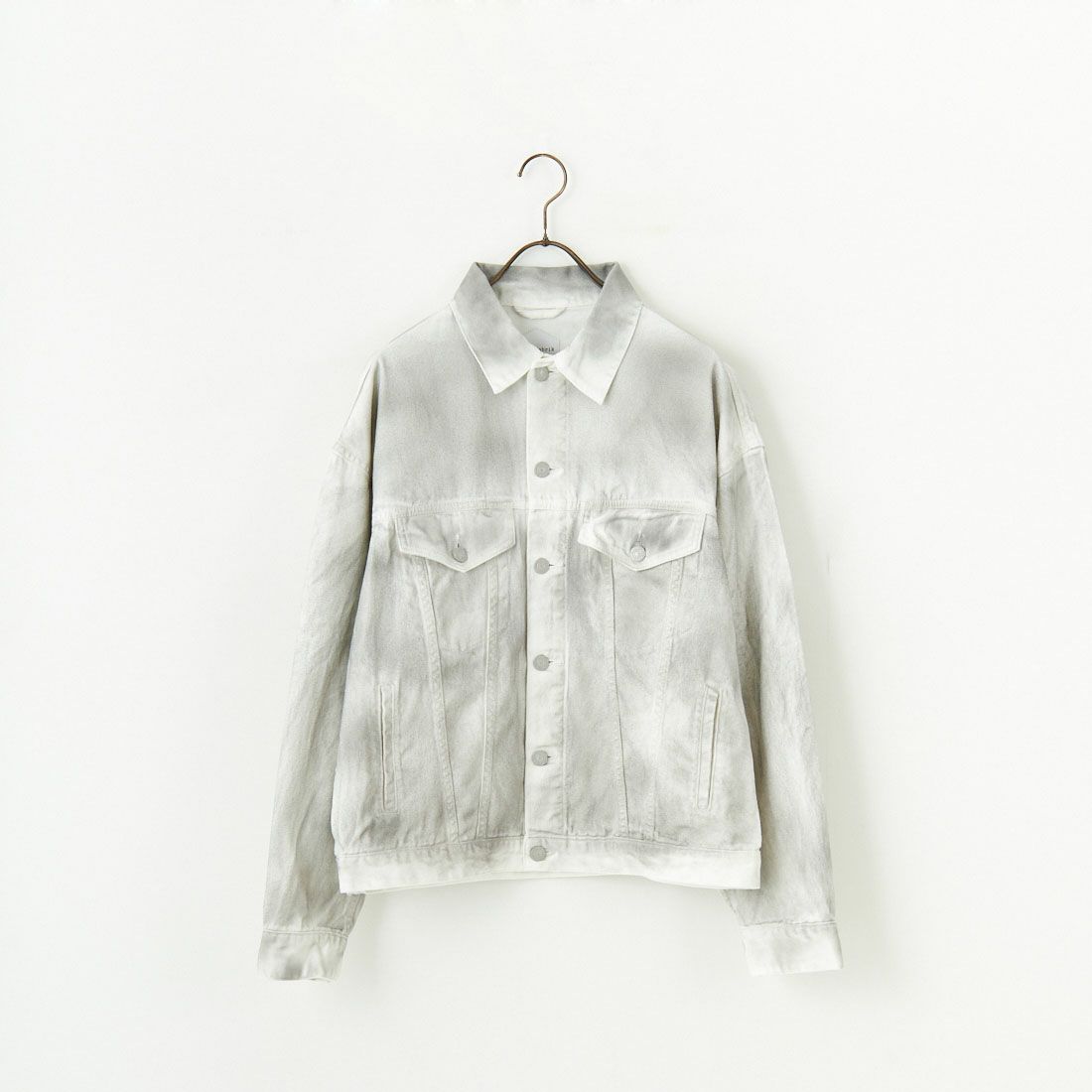 Noir Fabrik [ヌワールファブリック] デニムトラッカージャケット [NF-243-064] DIRTYWHITE
