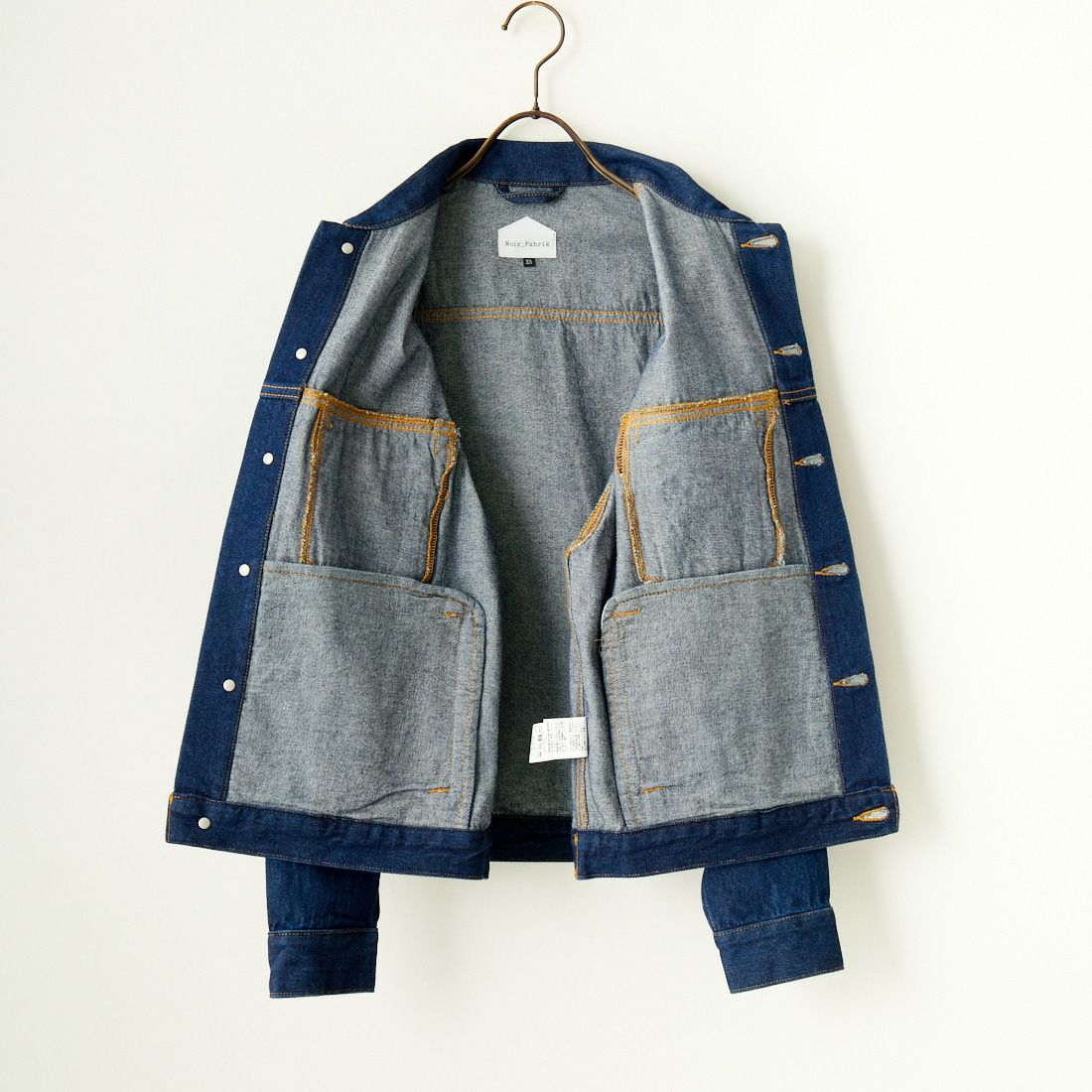 Noir Fabrik [ヌワールファブリック] デニムトラッカージャケット [NF-243-064] ONE WASH