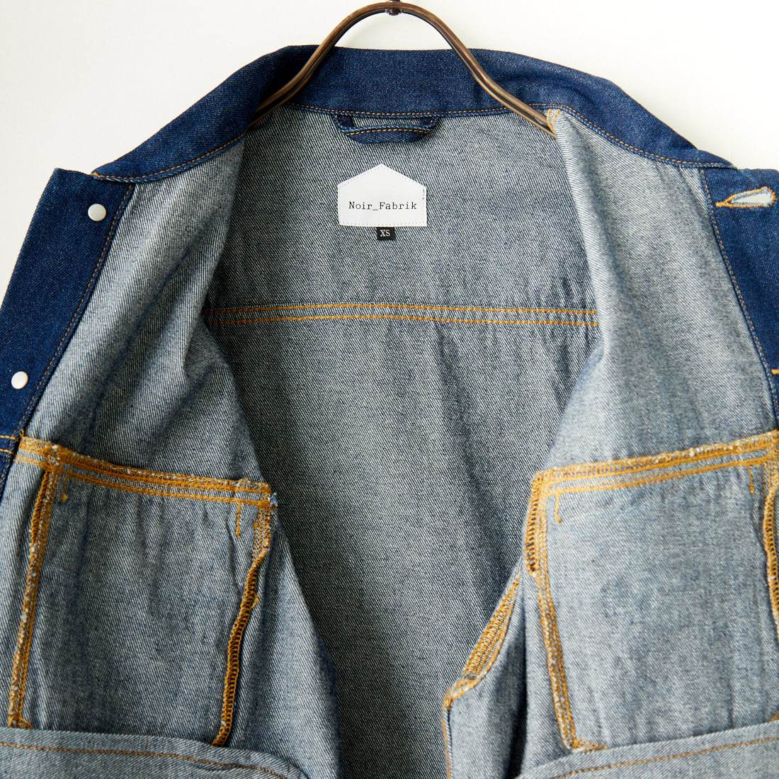 Noir Fabrik [ヌワールファブリック] デニムトラッカージャケット [NF-243-064] ONE WASH