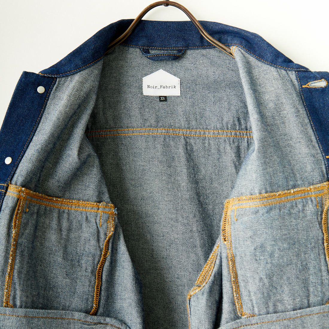 Noir Fabrik [ヌワールファブリック] デニムトラッカージャケット [NF-243-064] ONE WASH