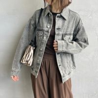 ACID BLK&&モデル身長：158cm 着用サイズ：XS&&