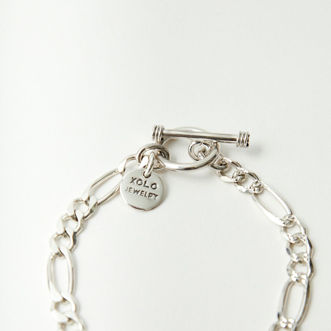 XOLO JEWELRY [ショロジュエリー] CLAW LINK 6mmブレスレット [XOB012-19] SILVER