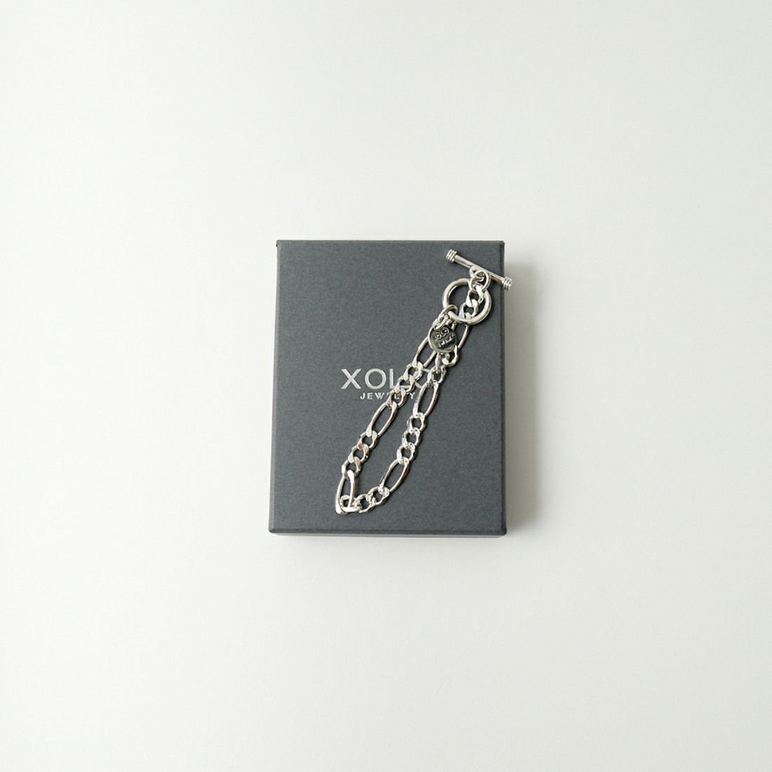 XOLO JEWELRY [ショロジュエリー] CLAW LINK 6mmブレスレット [XOB012-19] SILVER