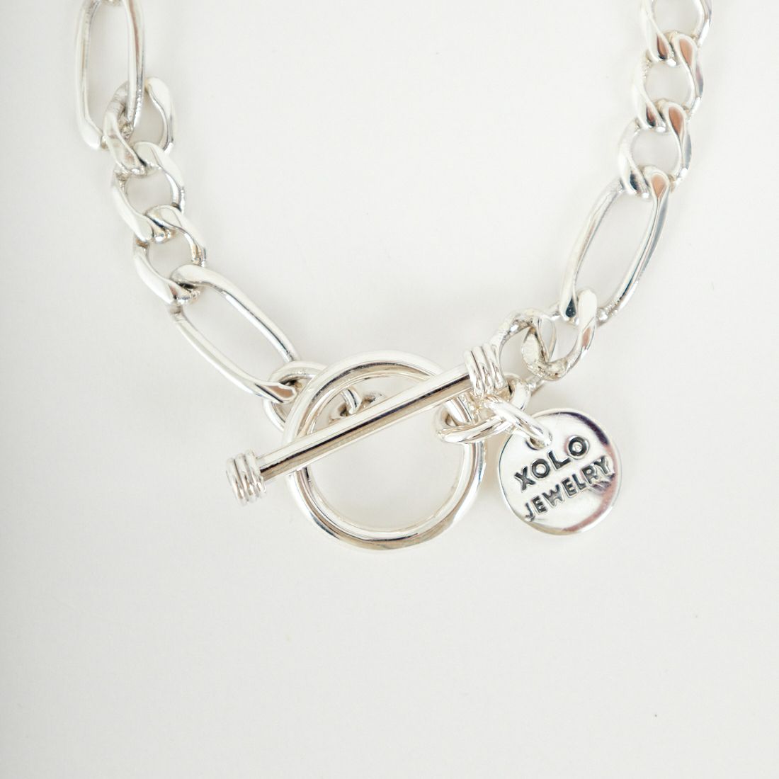 XOLO JEWELRY [ショロジュエリー] CLAW LINK 6mmブレスレット [XOB012-19] SILVER