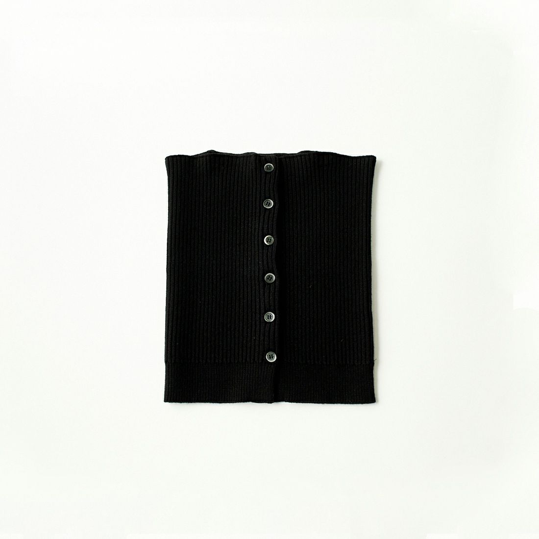 By/m [バイエム] マルチWAY フロントボタン リブニットビスチェ [24131017] 09 BLACK