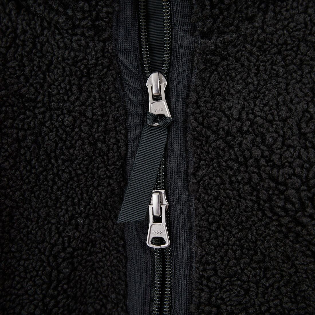 DANTON [ダントン] スタンドカラーボアジャケット [DT-A0195LBA] BLACK