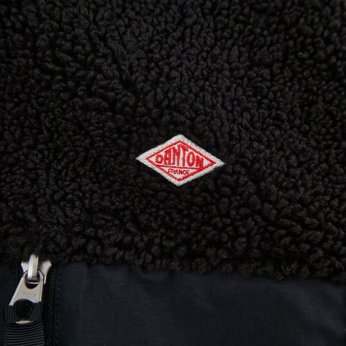 DANTON [ダントン] スタンドカラーボアジャケット [DT-A0195LBA] BLACK