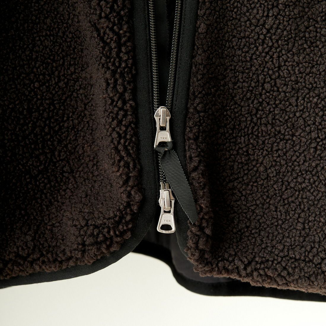 DANTON [ダントン] スタンドカラーボアジャケット [DT-A0195LBA] BLACK