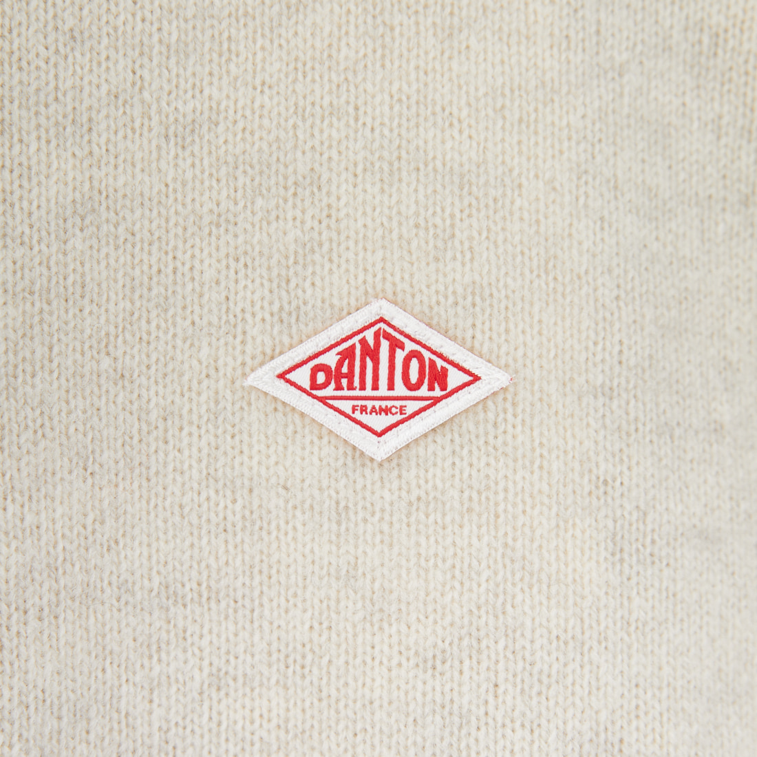 DANTON [ダントン] ラムウール クルーネックカーディガン [DT-D0031LMW] OATMEAL