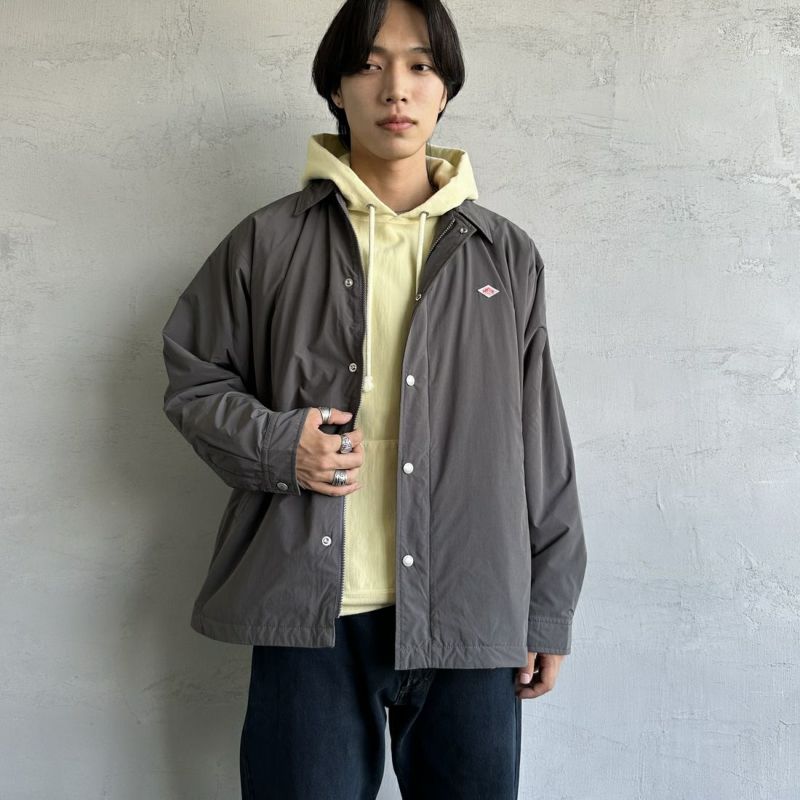 DANTON [ダントン] 中綿入り ナイロンコーチジャケット [DT-A0525PNT]｜ジーンズファクトリー公式通販サイト - JEANS  FACTORY Online Shop