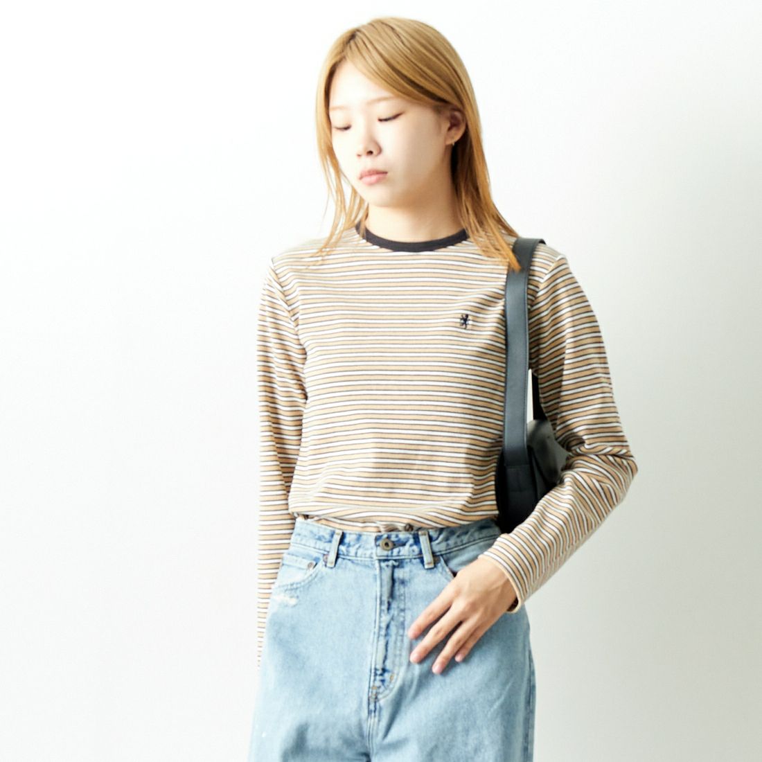 Gymphlex [ジムフレックス] クルーネックリブTシャツ [GY-C0368SRB]｜ジーンズファクトリー公式通販サイト JEANS  FACTORY Online Shop