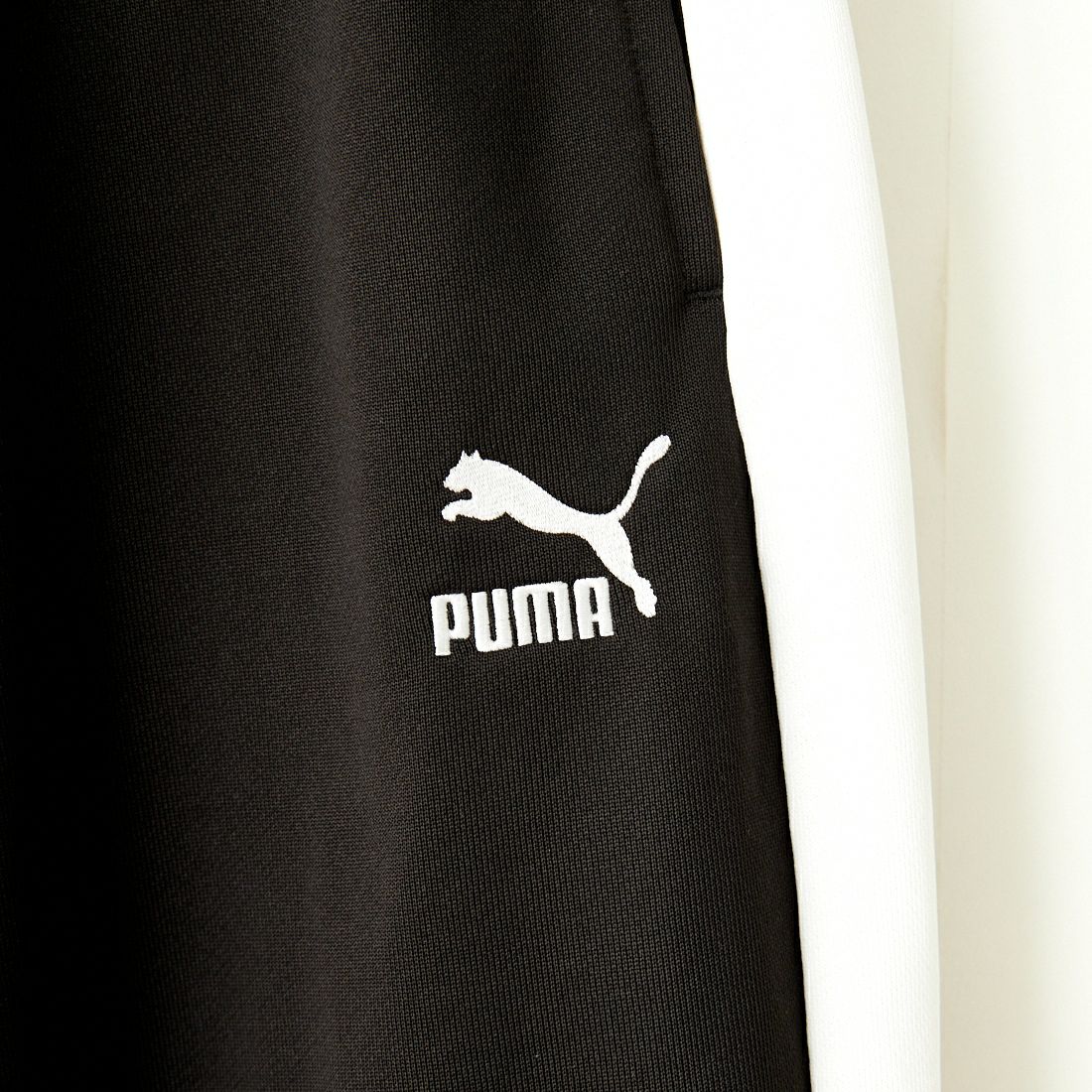 PUMA [プーマ] ウィメンズ ICONIC T7 ストレートレッグ トラックパンツ [629112] 01 ﾌﾟｰﾏﾌﾞﾗ