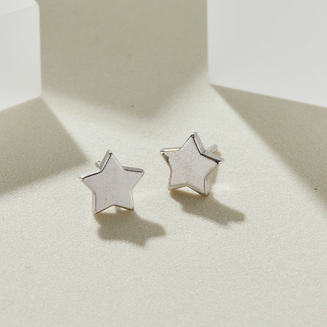 Baqless [バックレス] アミティ スターシルバーピアス [BQL-ST-SV] SILVER
