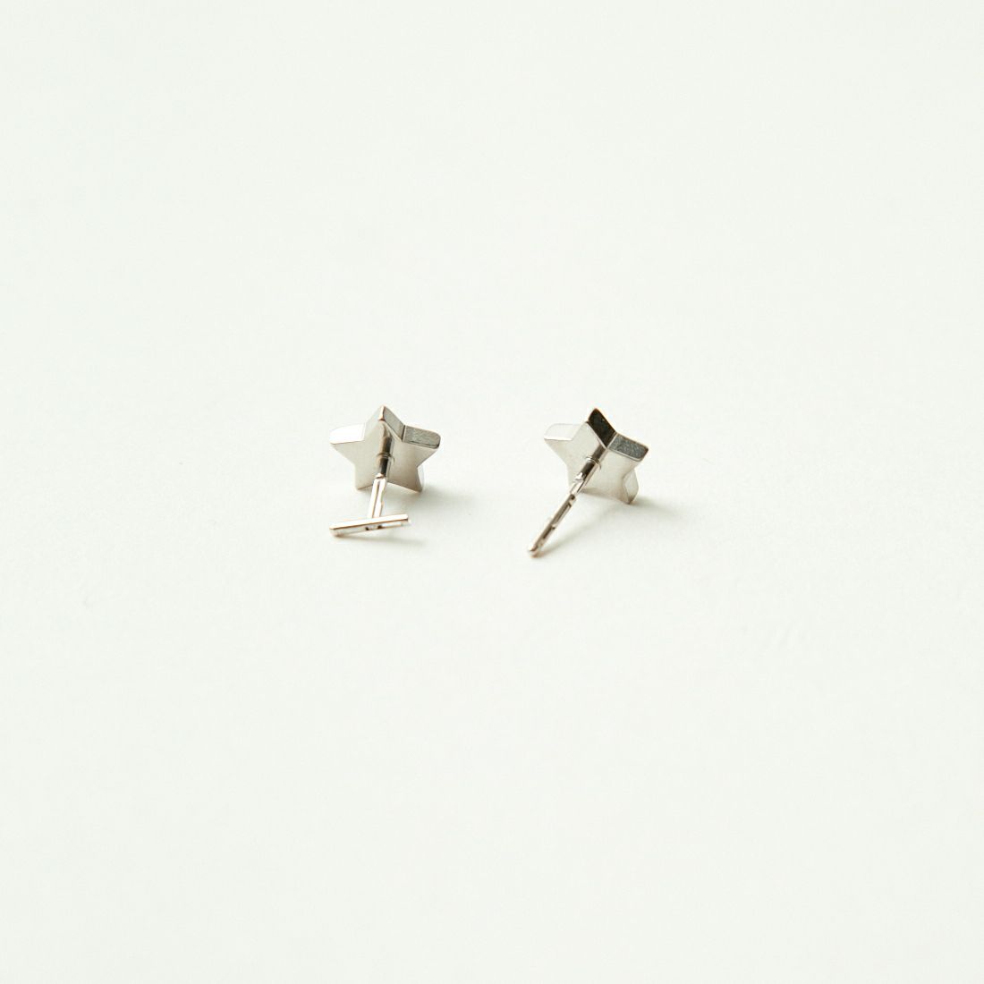 Baqless [バックレス] アミティ スターシルバーピアス [BQL-ST-SV] SILVER