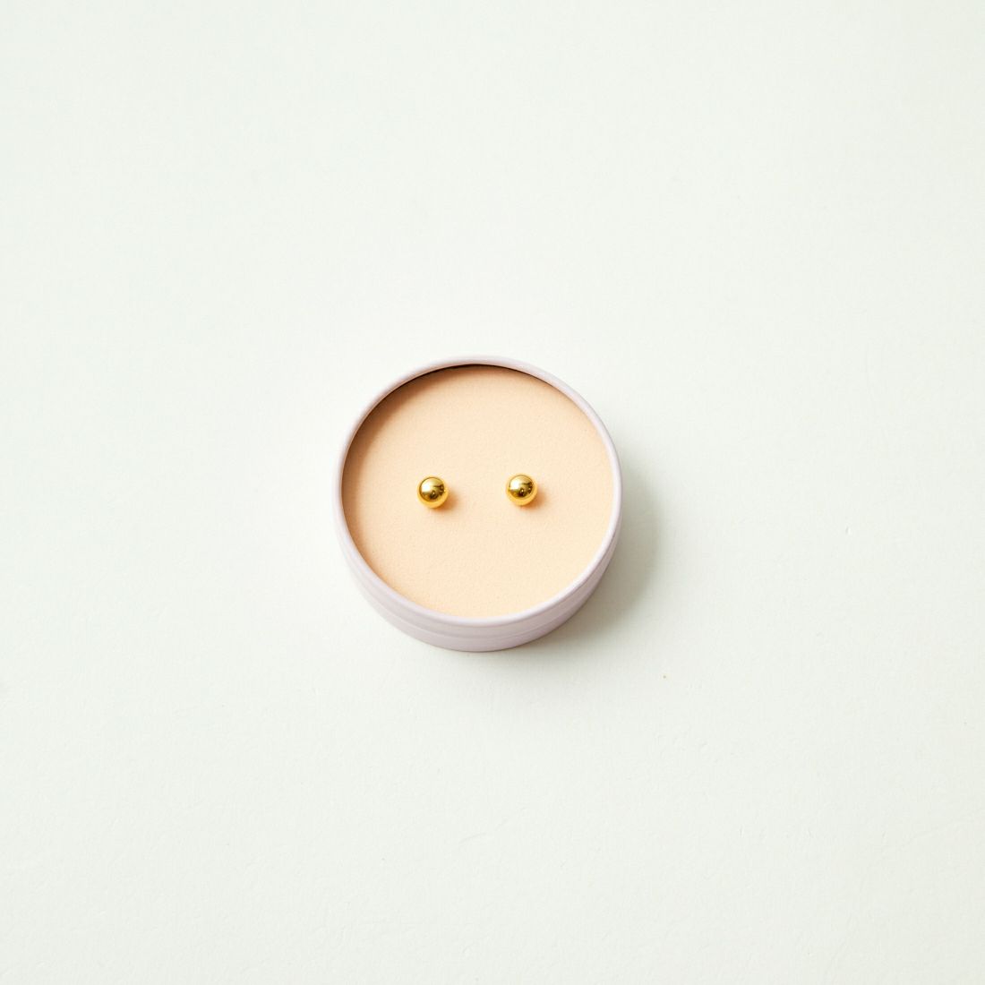 Baqless [バックレス] アミティ ボールゴールドピアス [BQL-BL-YG] GOLD