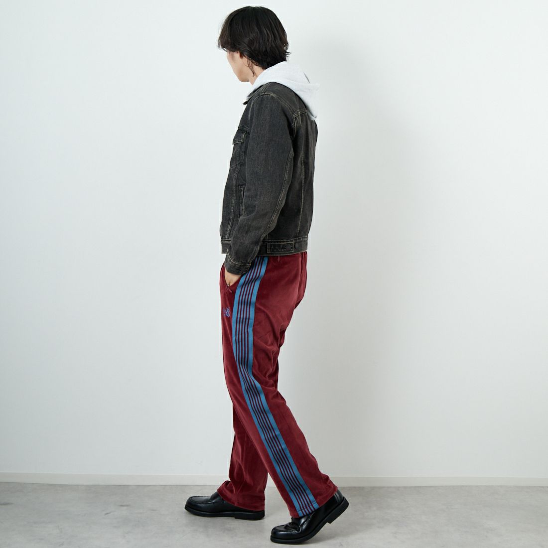 LEVI'S [リーバイス] トラッカージャケット [72334-05] 84 BLOW AW &&モデル身長：179cm 着用サイズ：M&&