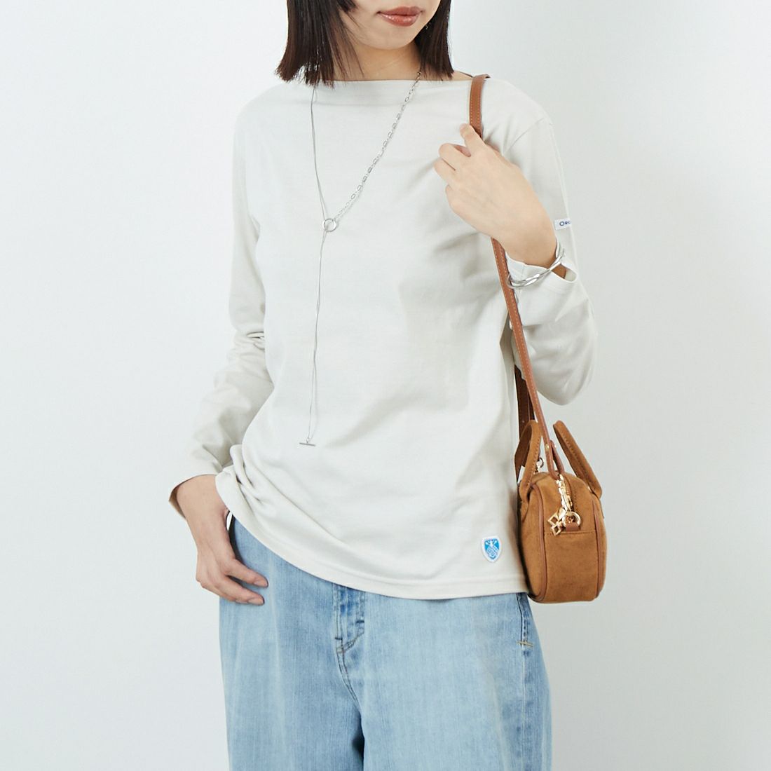 OYSTER WHT&&モデル身長：162cm 着用サイズ：2&&