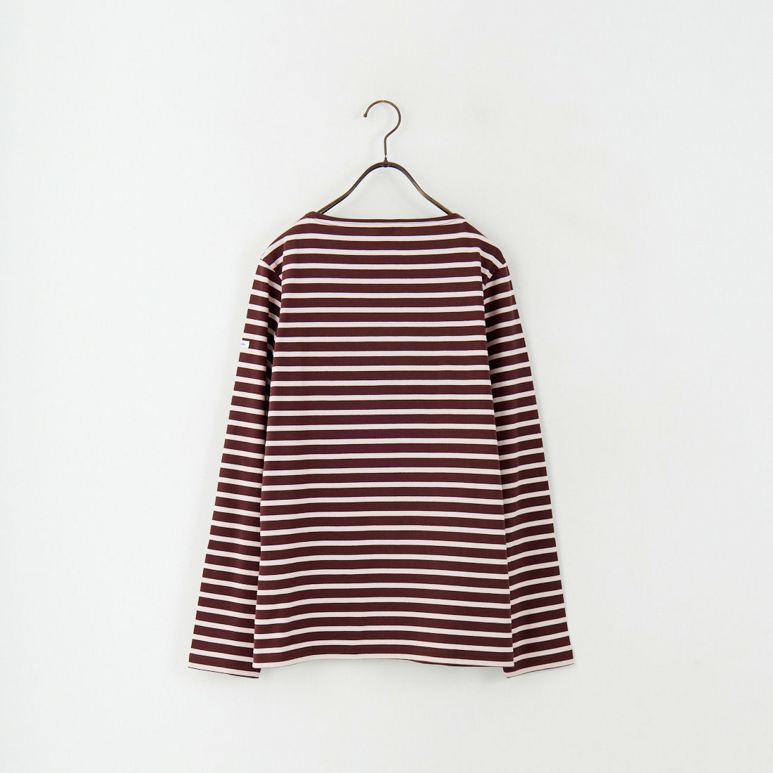 ORCIVAL [オーシバル] ボートネック ロングスリーブTシャツ [OR-C0137BFJ] WINE/PINK