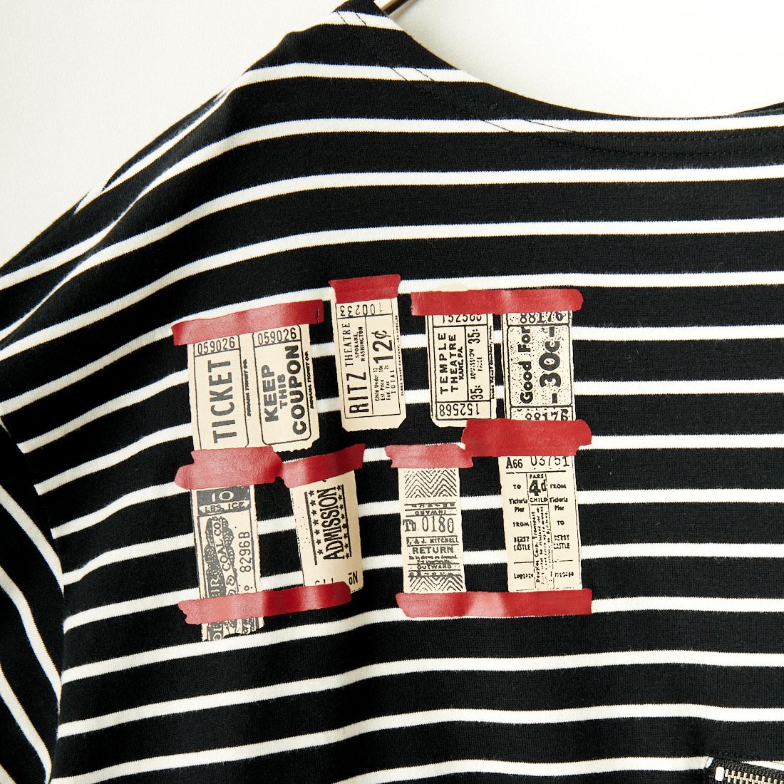 ILL ONE EIGHTY [イル ワンエイティ] チケットTシャツ [ILL242-09] BLACK