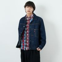 02 ROLL UP&&モデル身長：179cm 着用サイズ：L&&