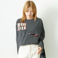 BLACK&&モデル身長：167cm 着用サイズ：S&&