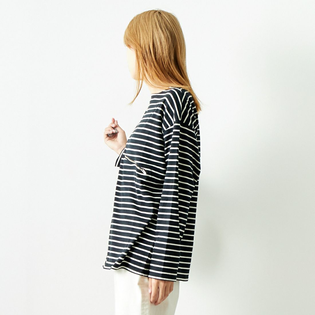 ILL ONE EIGHTY [イル ワンエイティ] チケットTシャツ [ILL242-09] BLACK &&モデル身長：167cm 着用サイズ：S&&