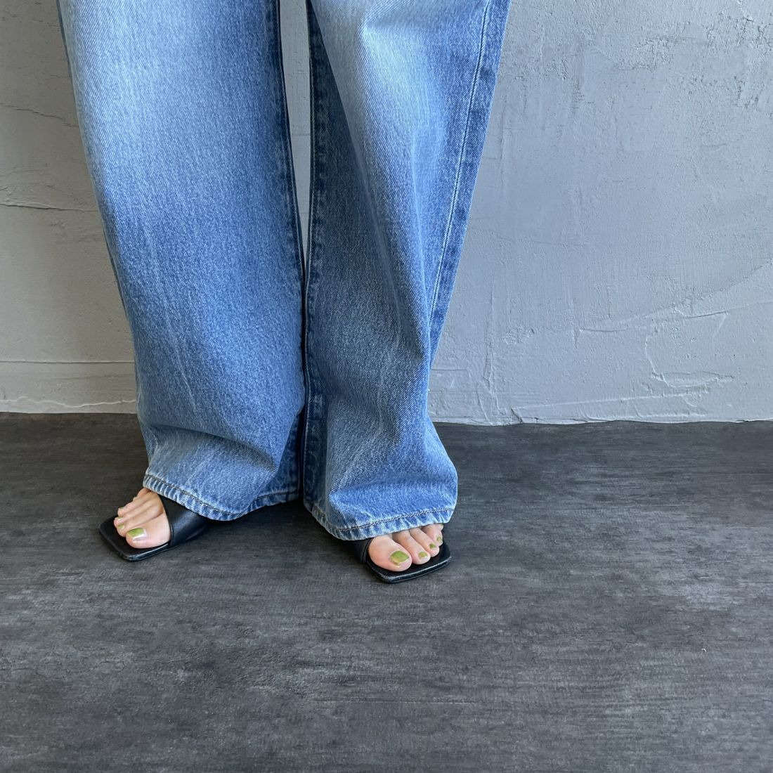 LEVI'S [リーバイス] リブケージ ワイドレッグ [A6081-00] 20 NOT THE &&モデル身長：158cm 着用サイズ：24&&