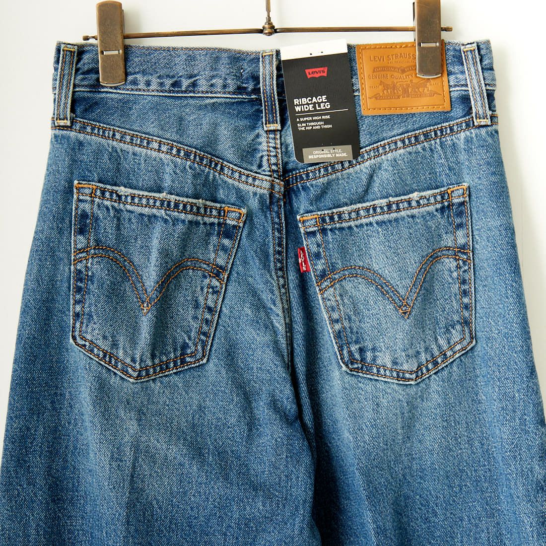 LEVI'S [リーバイス] リブケージ ワイドレッグ [A6081-00] 12 POLAR P