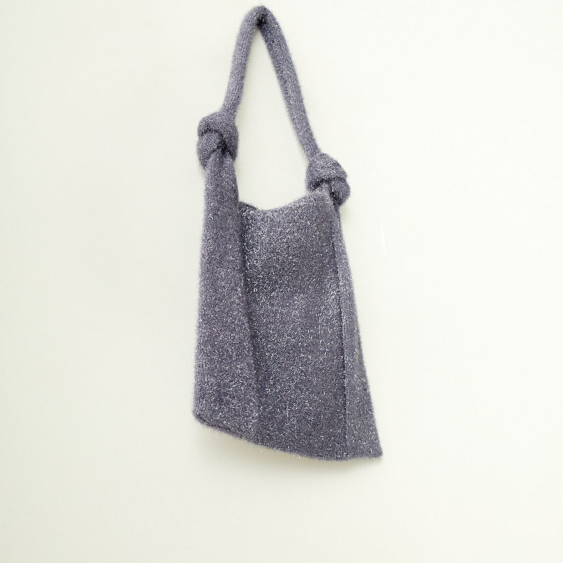 Casselini [キャセリーニ] シャイニーニットトートバッグ [242-110504] GRAY