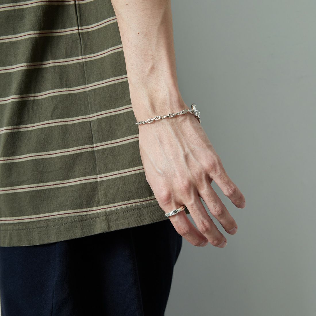 XOLO JEWELRY [ショロジュエリー] ソリッドアンカーリンクブレスレット