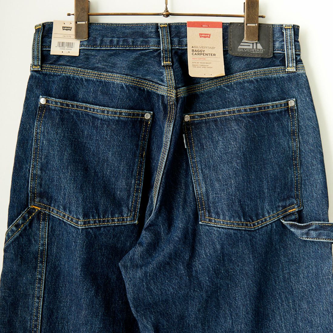 LEVI'S [リーバイス] SILVERTAB  バギーカーペンターパンツ [A7489-00] 05 RINSE C