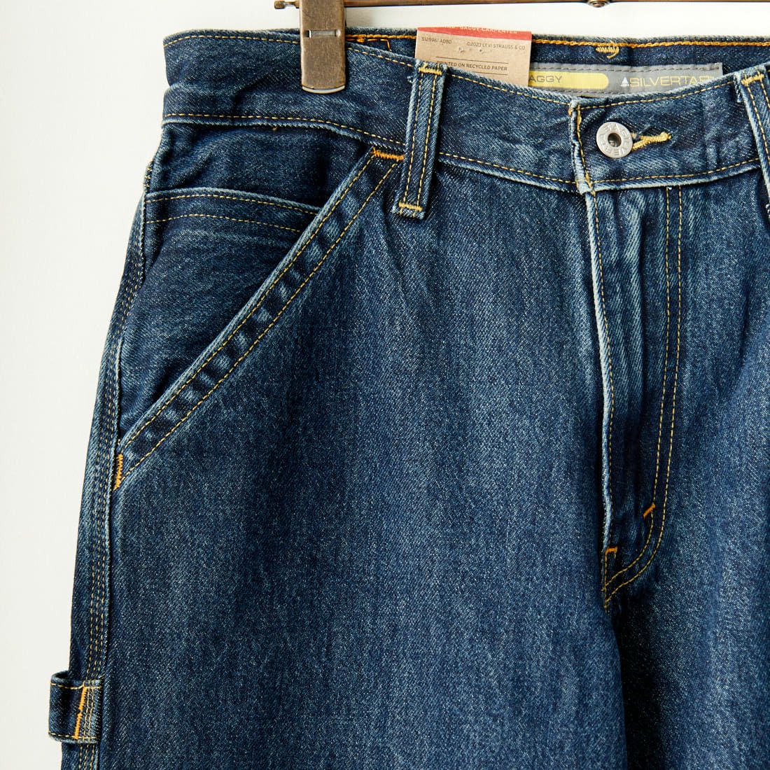 LEVI'S [リーバイス] SILVERTAB  バギーカーペンターパンツ [A7489-00] 05 RINSE C