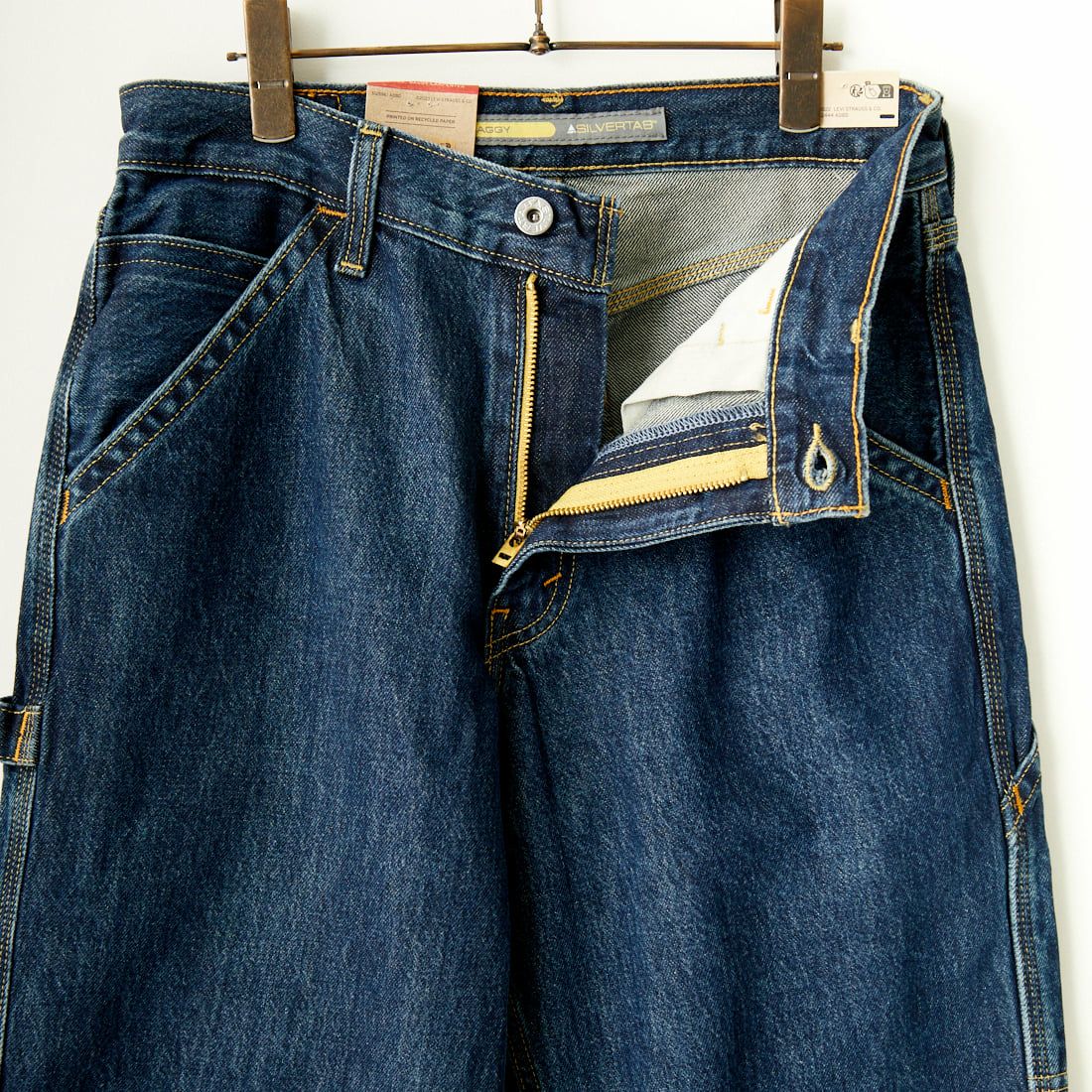 LEVI'S [リーバイス] SILVERTAB  バギーカーペンターパンツ [A7489-00] 05 RINSE C