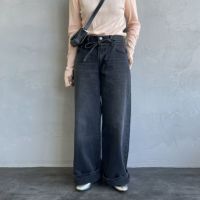 03 INFLUME&&モデル身長：156cm 着用サイズ：26&&
