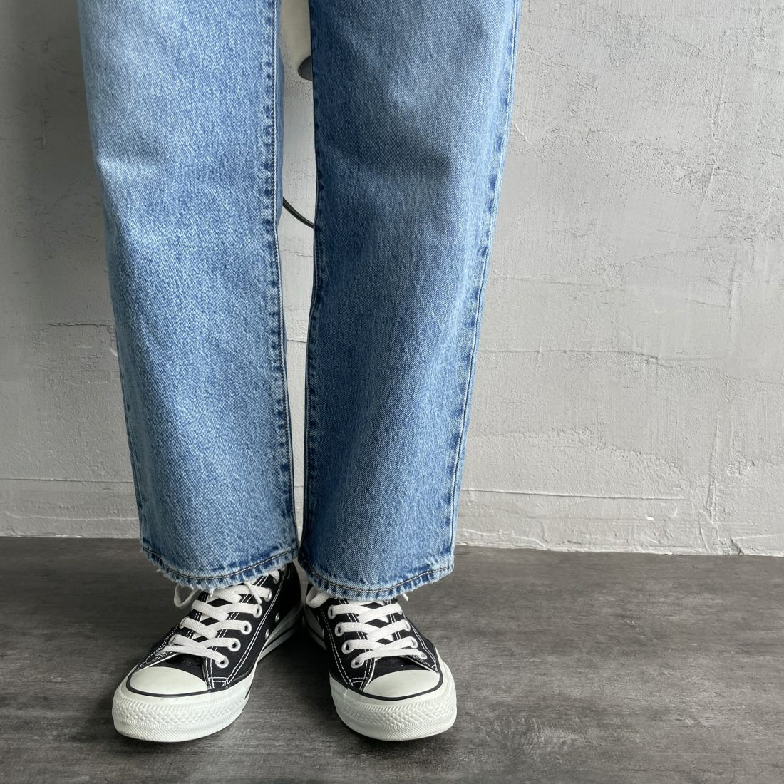 LEVI'S [リーバイス] 90S 501アンクルデニム [A9150-00] 02 SWEETES &&モデル身長：160cm 着用サイズ：25&&