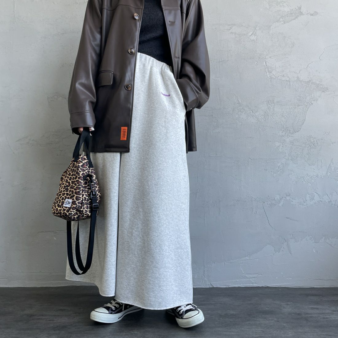H.GRAY&&モデル身長：163cm 着用サイズ：M&&