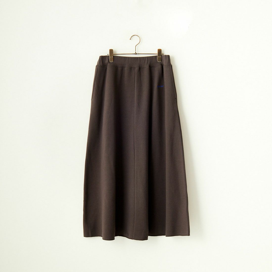 Health knit [ヘルスニット] 別注 クラシックスウェット マキシ丈フレアスカート [HR24F-L023IN-JF] CHARCOAL