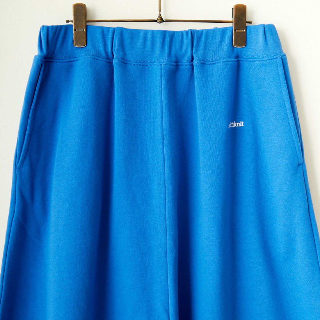 Health knit [ヘルスニット] 別注 クラシックスウェット マキシ丈フレアスカート [HR24F-L023IN-JF] BLUE