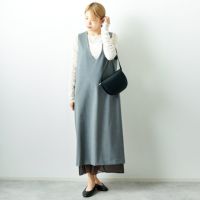 GRAY&&モデル身長：167cm 着用サイズ：F&&