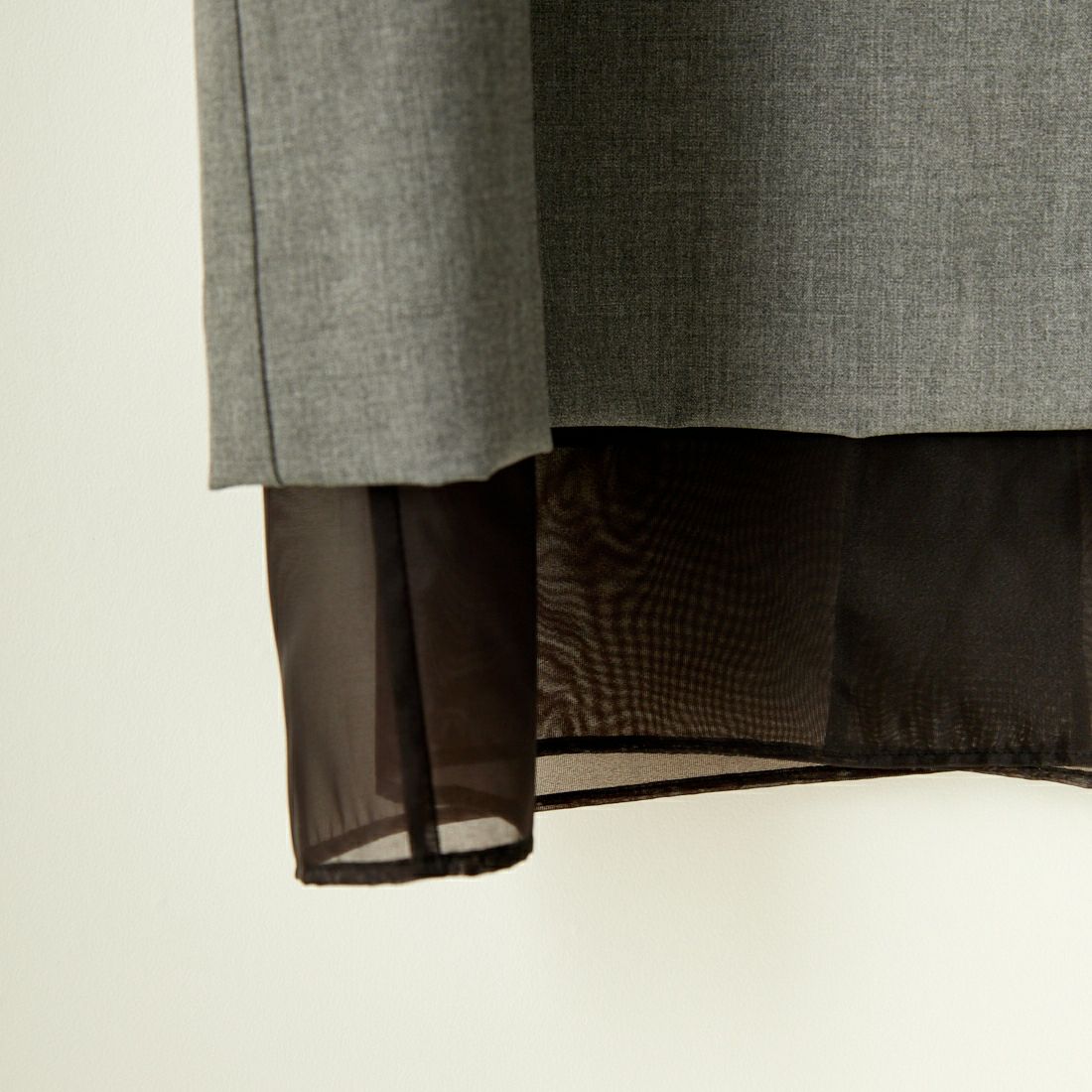 MICA&DEAL [マイカアンドディール] ディープUネックワンピース [0124304190] GRAY