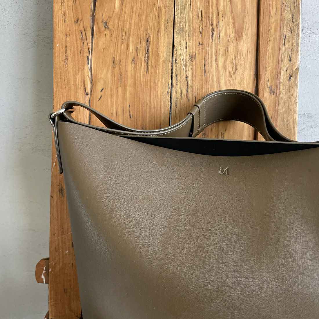 &MyuQ [アンドミューク] JUNO バケツ型トートバッグ [MCB071] KHAKI