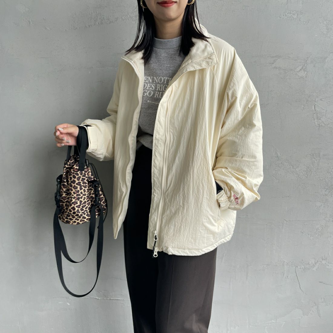 IVORY&&モデル身長：163cm 着用サイズ：M&&