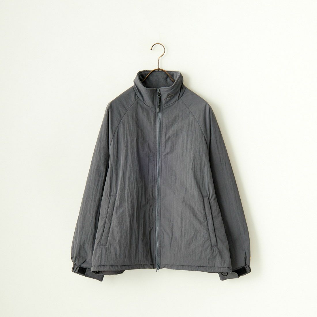 KELTY [ケルティ] 別注 中綿入り オーバーサイズナイロンジャケット [KE243W10IN01-JF] CHARCOAL