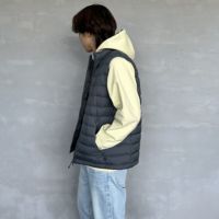 DANTON ダントン スタンドカラー ミドルダウンベスト DANTON＞ ミドル ダウン ジップ ベスト