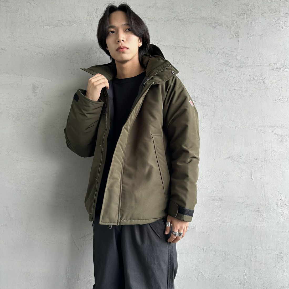 OLIVE&&モデル身長：179cm 着用サイズ：M&&