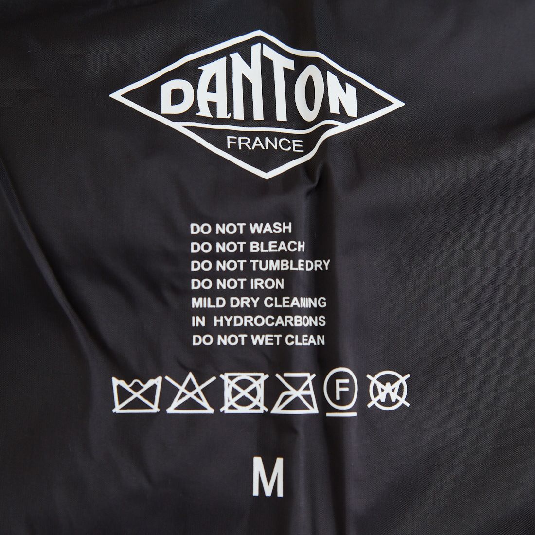 DANTON [ダントン] ミドルダウンフードジャケット [DT-A0564NRP] BLACK