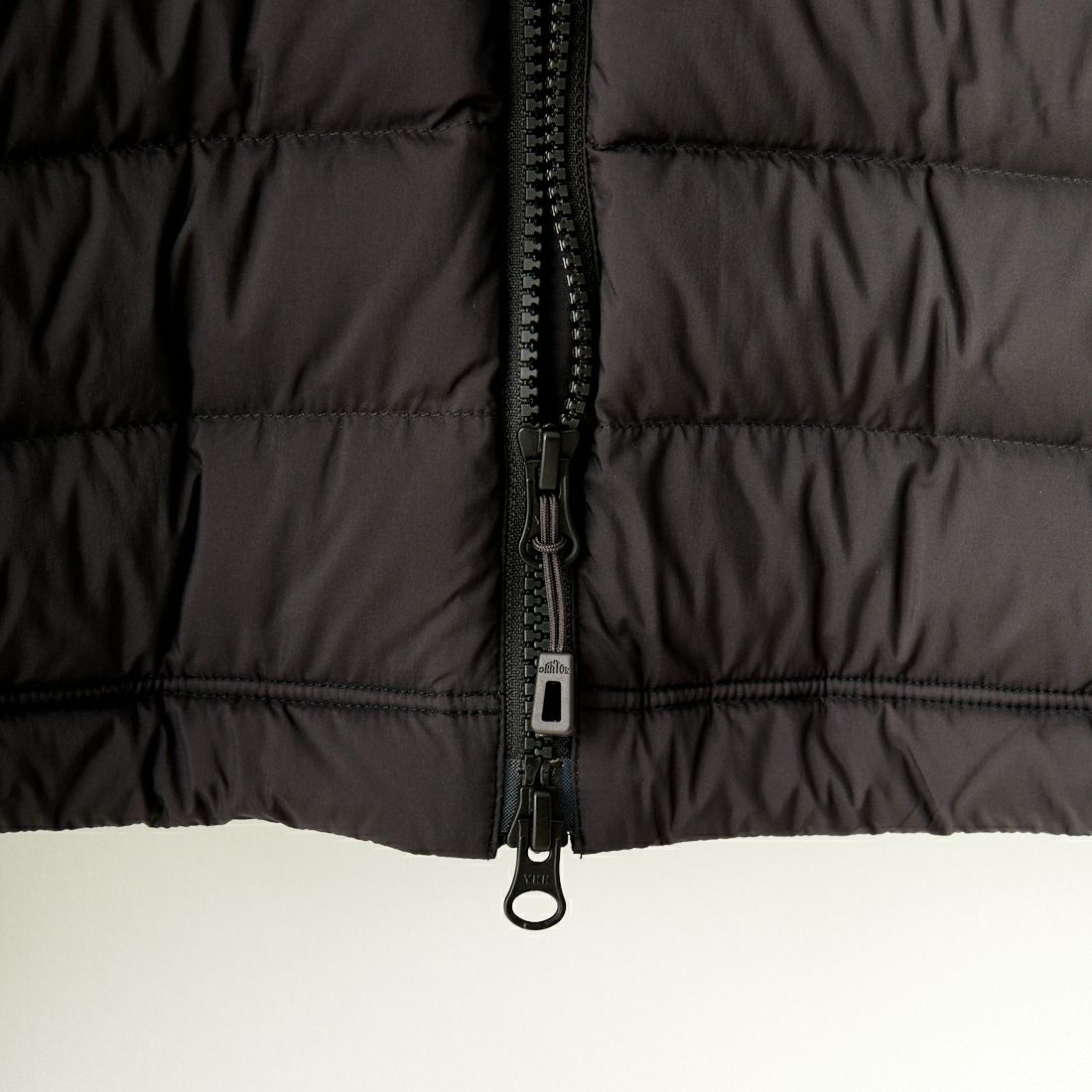 DANTON [ダントン] ミドルダウンフードジャケット [DT-A0564NRP] BLACK