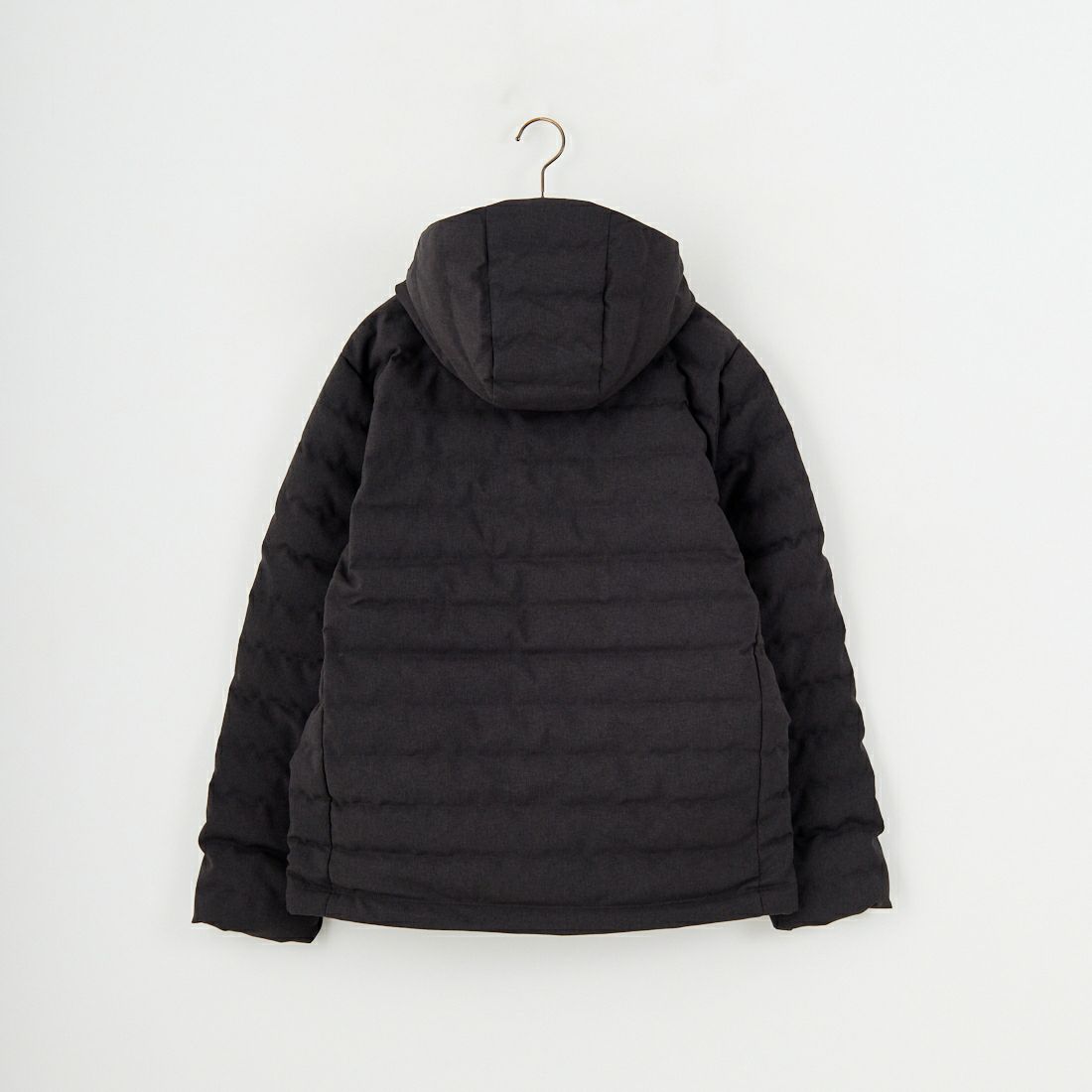 DANTON [ダントン] ウールライクポリエステル フードダウンジャケット [DT-A0187PWL] CHARCOAL