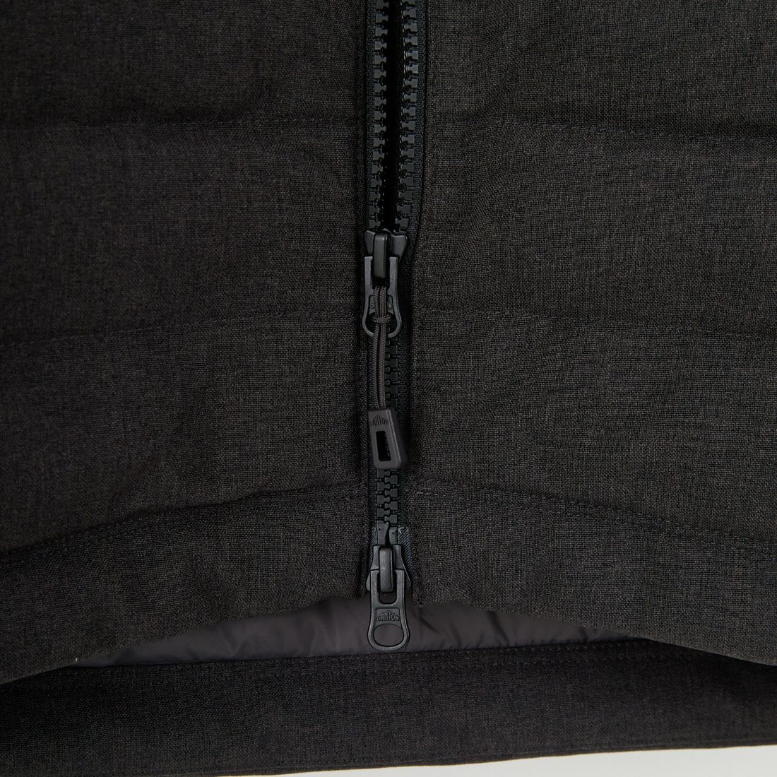 DANTON [ダントン] ウールライクポリエステル フードダウンジャケット [DT-A0187PWL] CHARCOAL